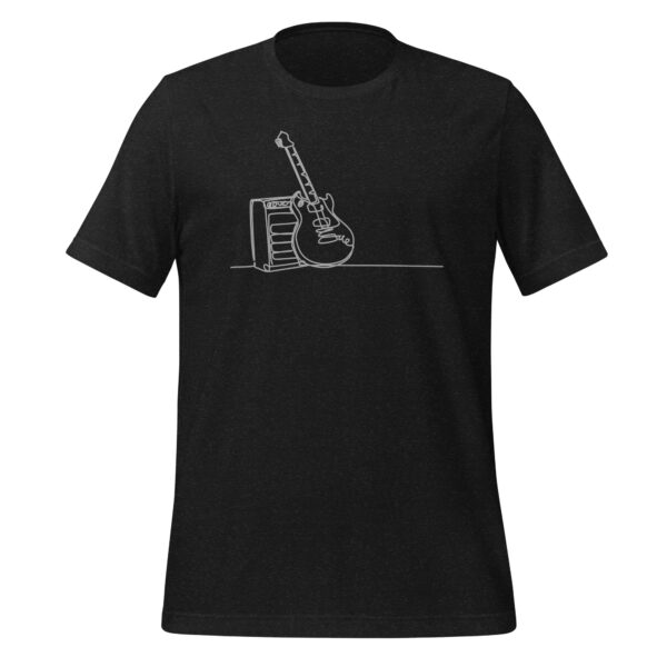 Electric Guitar & Amp Line Art T-Shirt