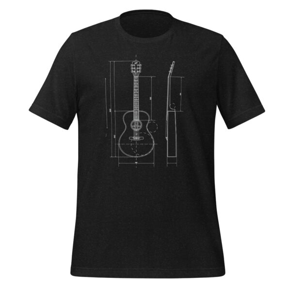 Acoustic Guitar Blueprint T-Shirt